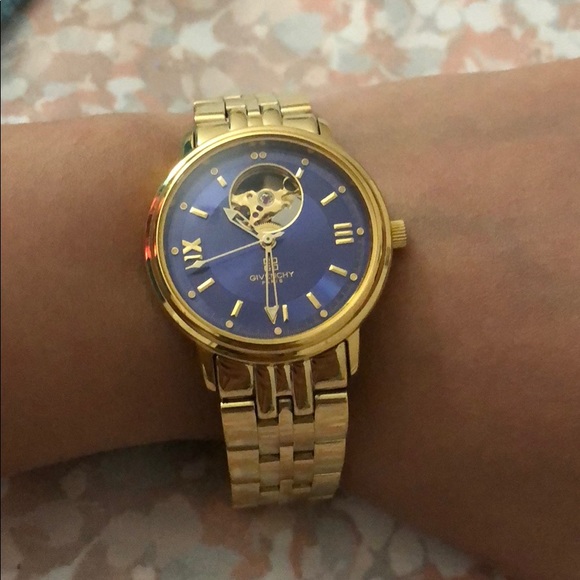 Authentic Givenchy Paris Heartbeat Skeleton Watch - Picture 7 of 8